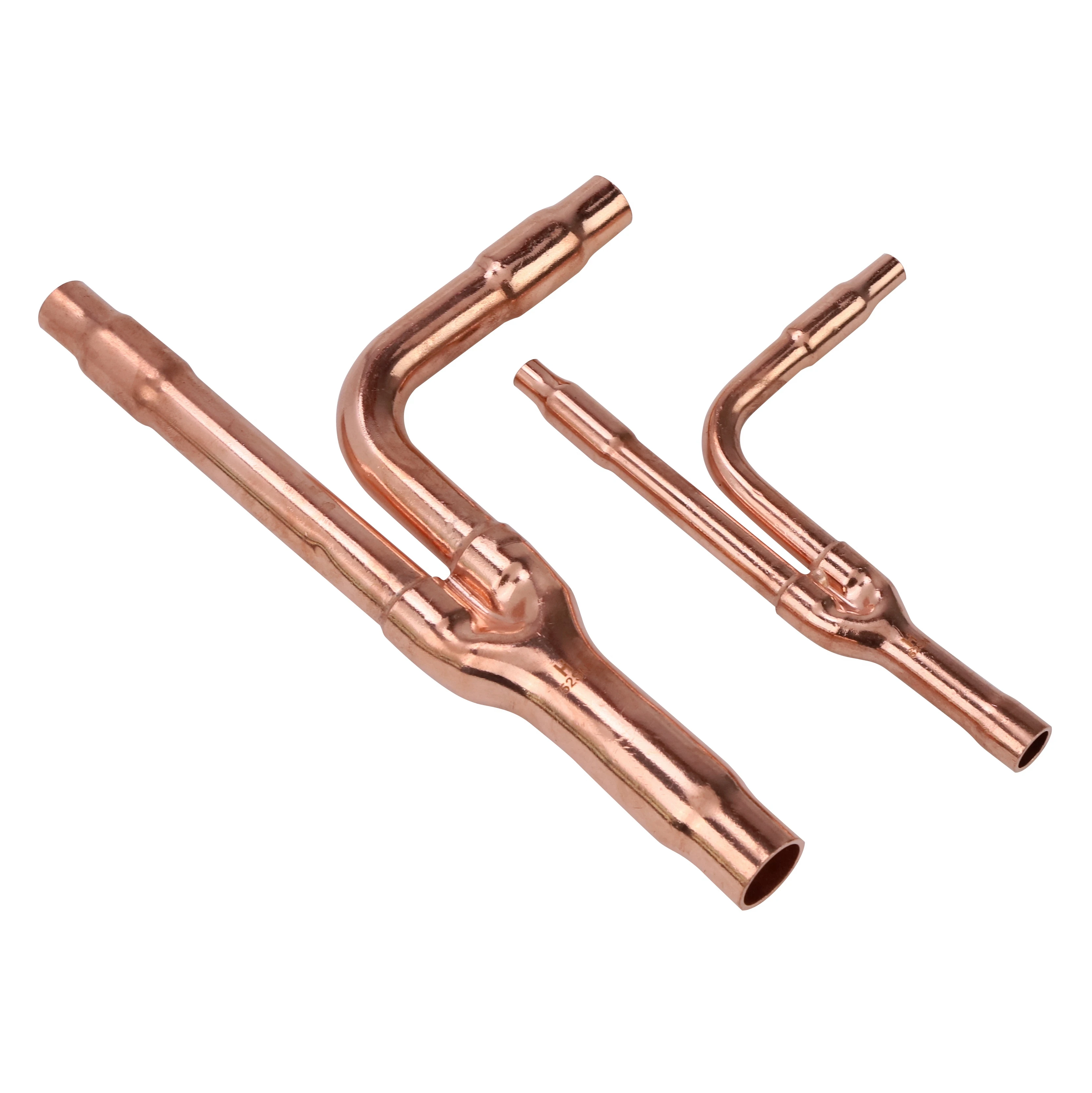 Hailiang vrf branch copper pipe ac parts spare refrigerator refnet pipe for Hitachi 52SN 102SN 162SN 242SN 302SN Air Conditioner