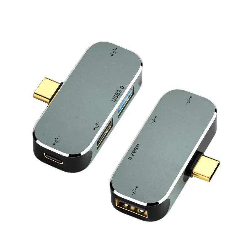 USB C концентратор многопортовый адаптер 5-в-1 USB-C концентратор с 4K 60Hz HDM 1100 Вт Мощность доставки USB 3,0 данных со скоростью 5 Гбит/с портов для игры удлинитель для головок