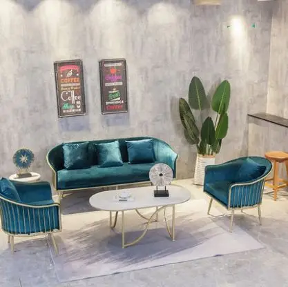 Sectional seat golden seating room velvet sofa set for living room furniture sofa