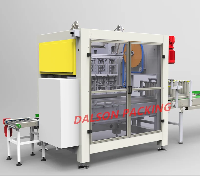 Bottle carton packaging machine,12 pack bottle boxing machine,bottle box carton packer machine