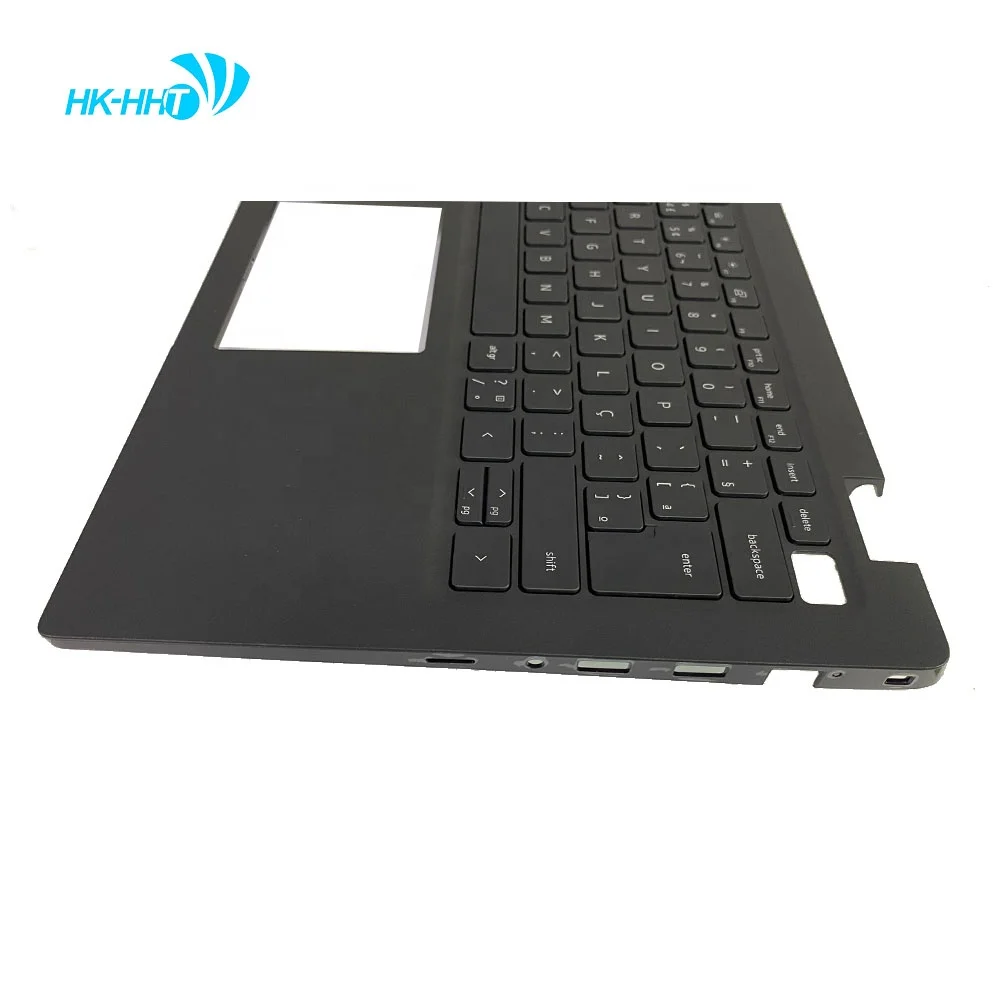 HK-HHT Laptop palmrest with Brazilian keyboard assembly for Dell Latitude E3420 3420 04PX9K 0N1YGD series