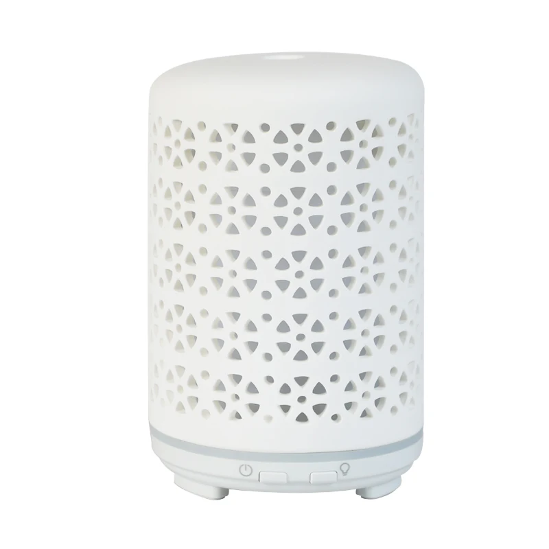 China Manufacture Factory 100ml Ceramic Mist Maker Air Humidifier Machine Essential Oil Ultrasonic Aroma Diffuser