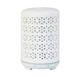 China Manufacture Factory 100ml Ceramic Mist Maker Air Humidifier Machine Essential Oil Ultrasonic Aroma Diffuser
