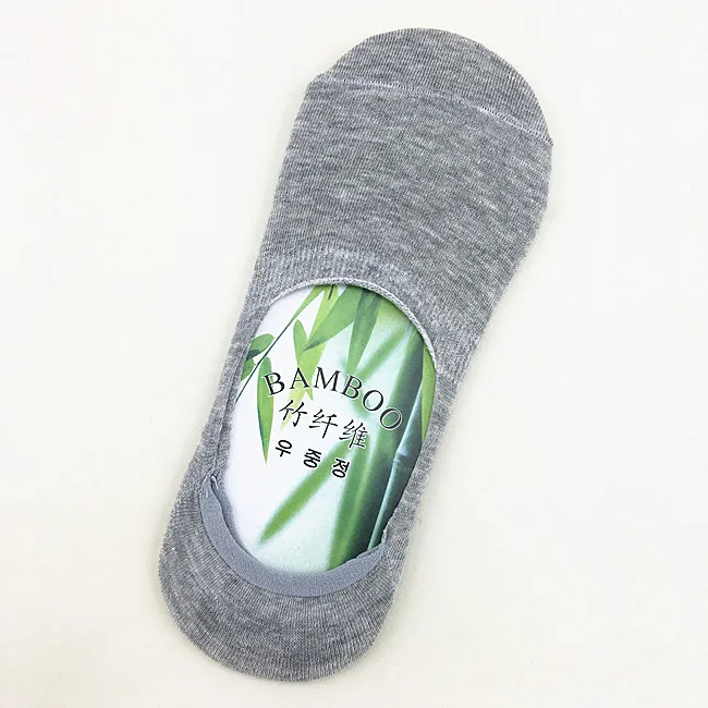Wholesale Cheap Custom Short Invisible Boat Black Organic Low Cut Solid Color 100% Bamboo Fiber Socks for Mens
