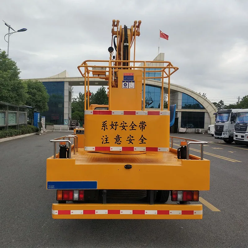 16m 18m Working Platform Lift Street Light Maintenance Type High-Altitude Operation Trucks for Sales