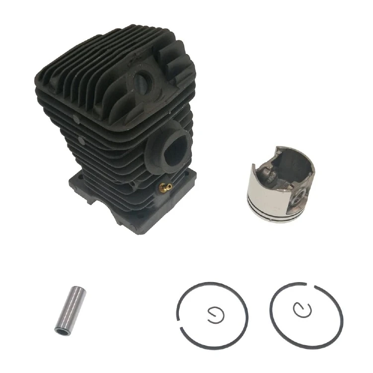 42.5mm Cylinder With Piston And Rings Pin Clip Kit For Sti hl 025 023 Ms250 Ms230 Chainsaw Chain saw cylinder spare parts