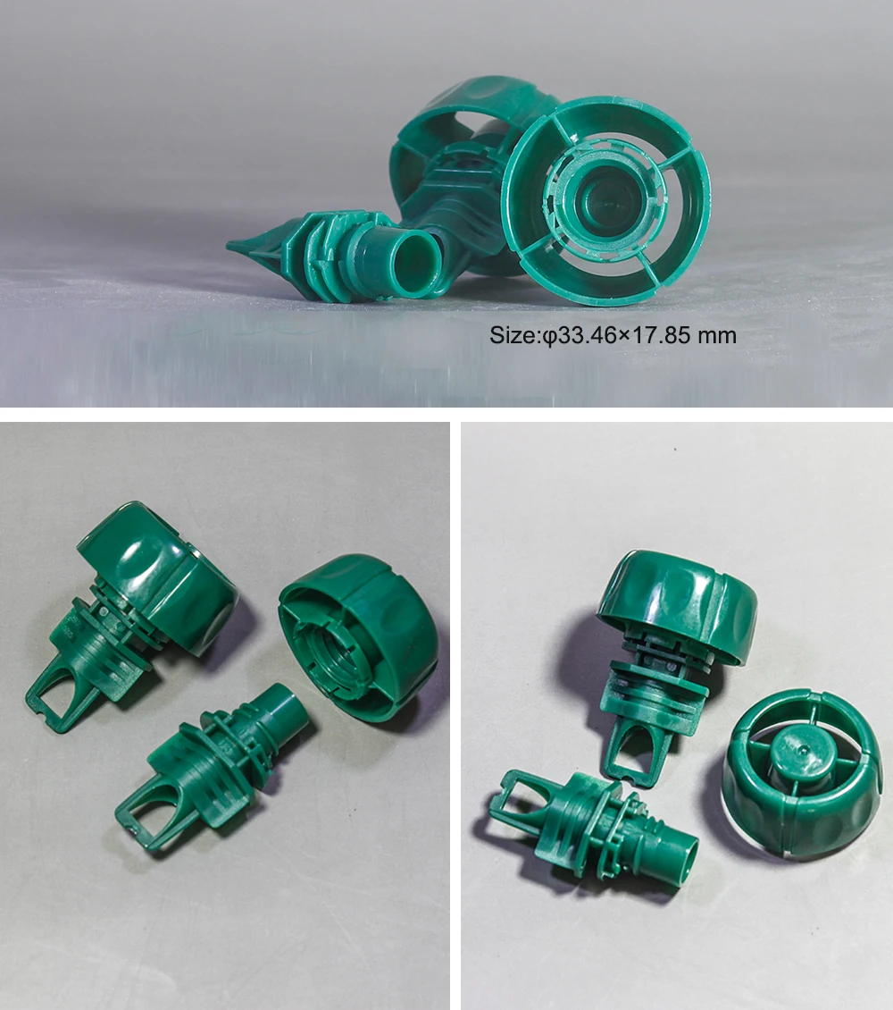 8,6 мм пластиковая пищевая подставка чехол PE гриб крышка с корзиной носик