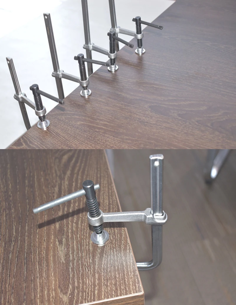 2024 Custom High Quality Wholesale Heavy Duty American Style Stainless Steel Metal Working Woodworking F Clamp