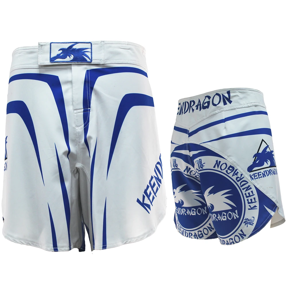 4 Way Stretch Martial Arts Wear Sublimated Printing Fight Club Bjj gi Kimono Muay Thai Kicking Boxing Shorts