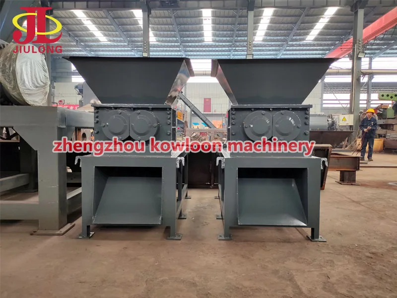 Steel waste shredding machine mini scrap metal small industrial shredder