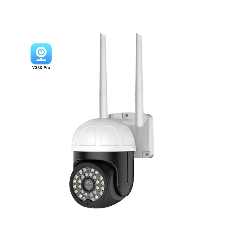 Auto Tracking 2MP 1080P Wireless Security V380 PRO Camera Smooth Pan Tilt Monitoring Outdoor Camera WiFi CCTV IP PTZ Camera