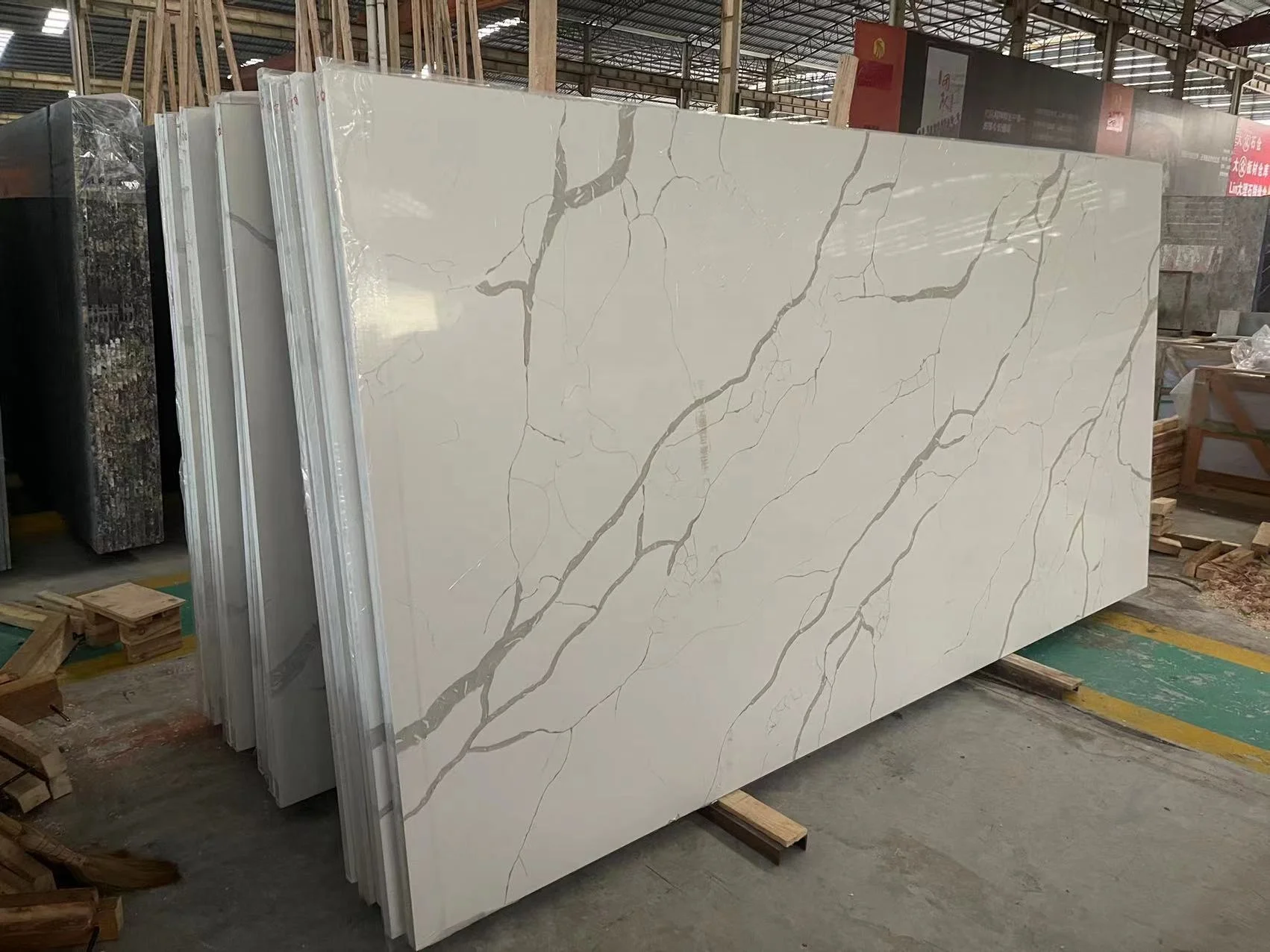Artificial Stone Sparkle White Flooring B Class Quartz Prices