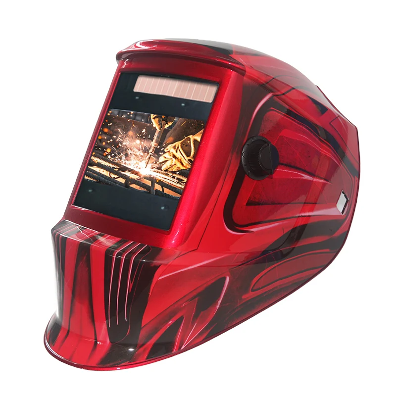 Big 4 Arc Sensor DIN5-DIN13 Solar Auto Darkening TIG MIG MMA Grinding True Color Welding Mask Welder Cap