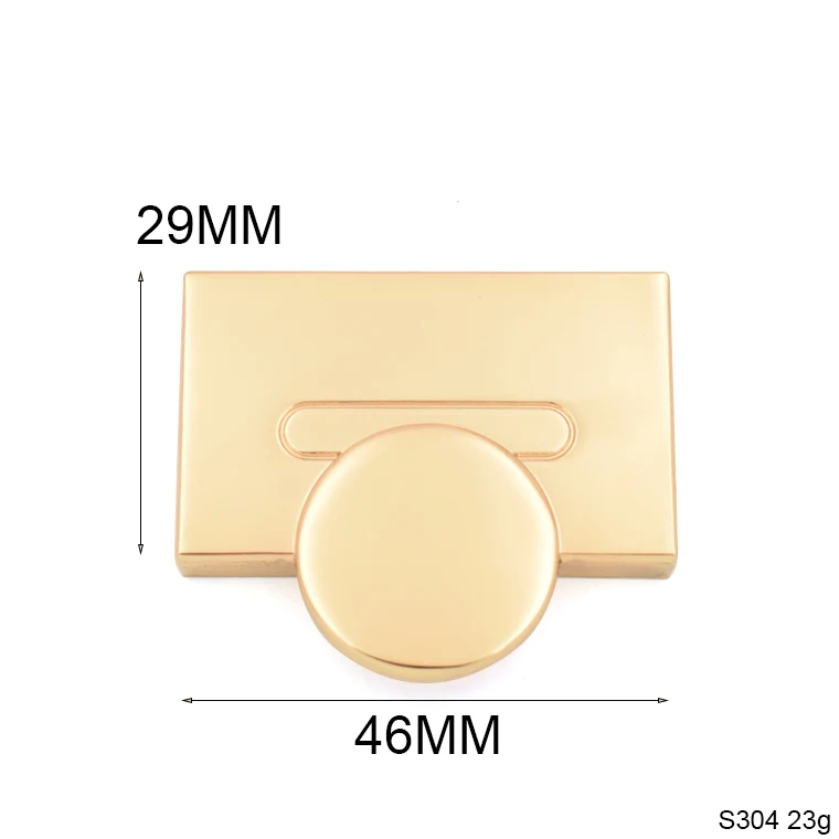 wholesale cheap bag accessories hardware purse anti theft magnet press lock  for bag