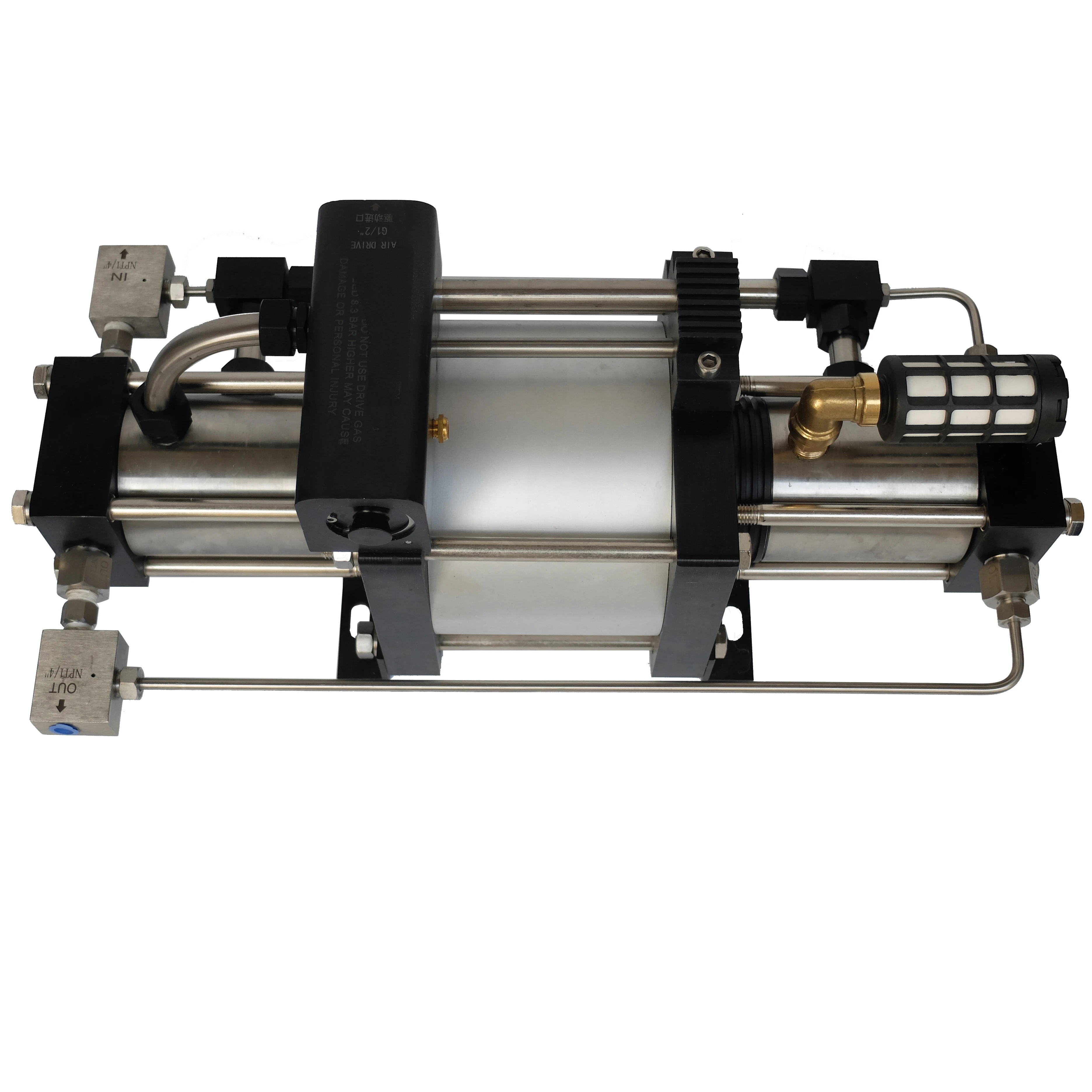 USUN brand Model:GBD 56-800 Bar Nitrogen gas transfer pump for cylinder refilling