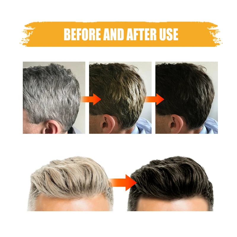 Custom logo hair beard eyebrow black soap dredging repairing follicles nourishing roots strengthening grey coverage bar shampoo