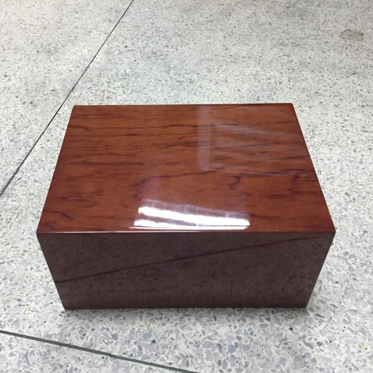 PG custom size wood cremation urns wooden pet cinerary casket