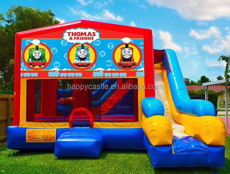Party rental commercial grade bouncy castle bounce house slide combo for kids and adults