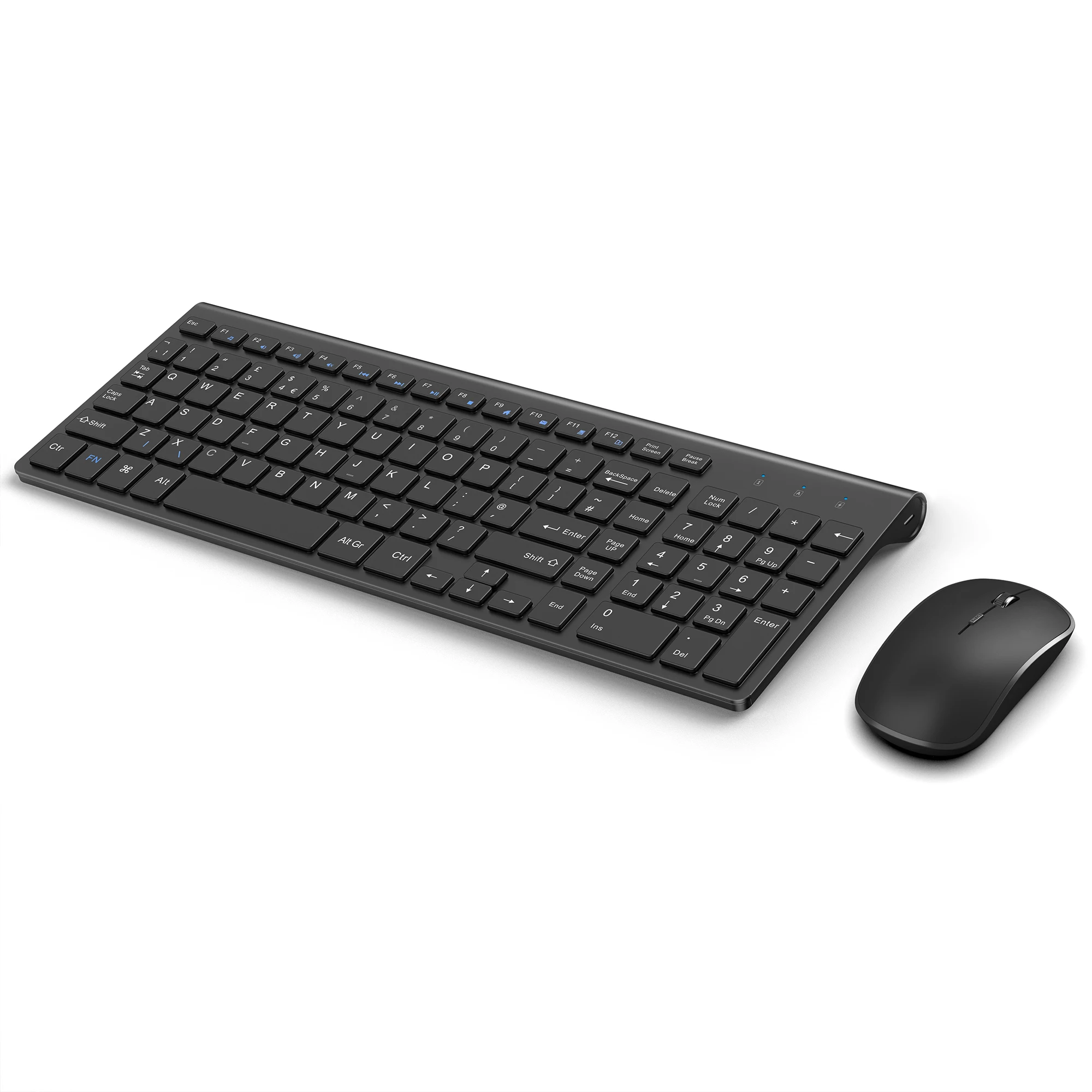 2021 New Arrivals 2.4G Slim and Compact keyboard mouse combos For Laptop Windows PC Tablet wireless keyboard and mouse