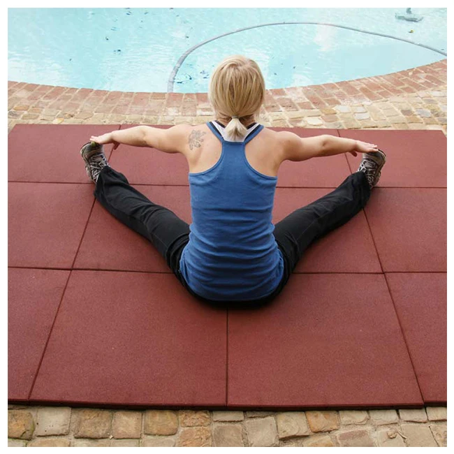 Hot Sale Outdoor Anti-slip Rubber Floor Tiles