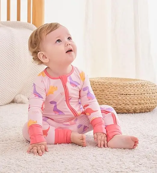 digital printing custom printed bamboo pajamas wholesale custom printed bamboo viscose pajamas for baby