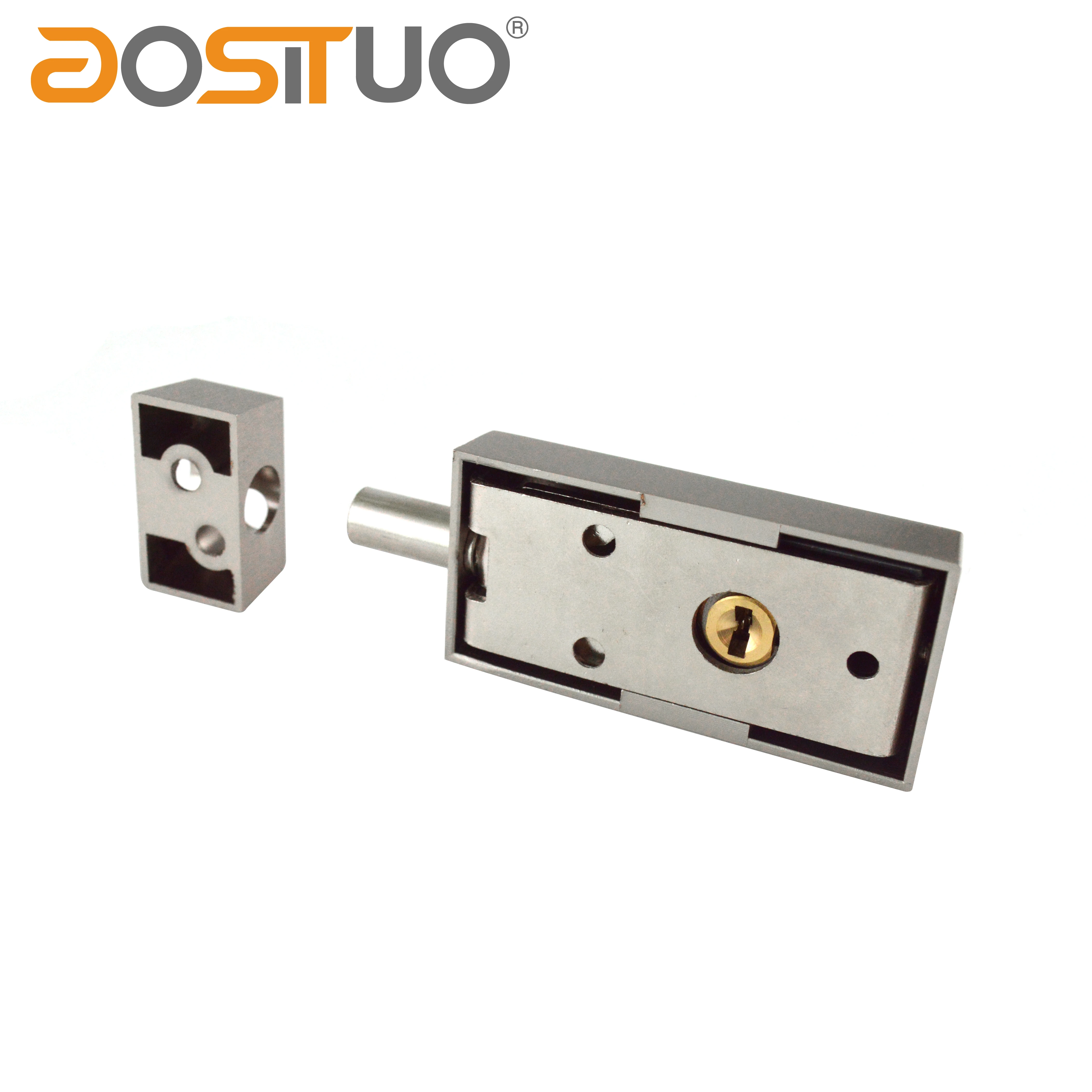 Small size sliding door dead lock hidden door lock for wooden door