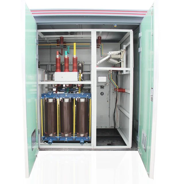 3 Phase Outdoor Compact capacitor box 1600kva 10kv/0.4kv Chinese suppliers