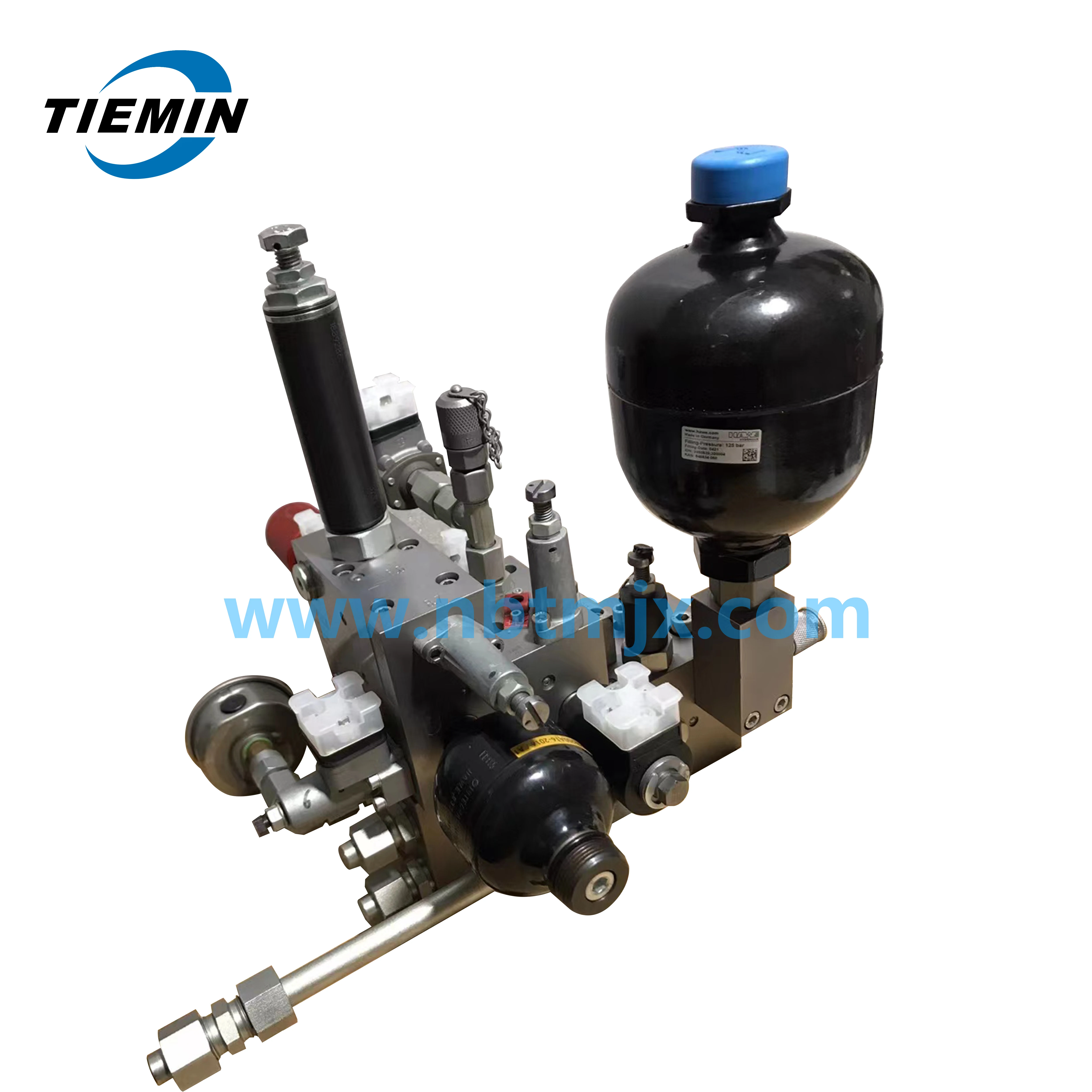 Tiemin brand OEM/ODM diapgragm accumulator GXQ/SBO replace Hedeck reduce impluse/oil impact hydraulic system spare parts