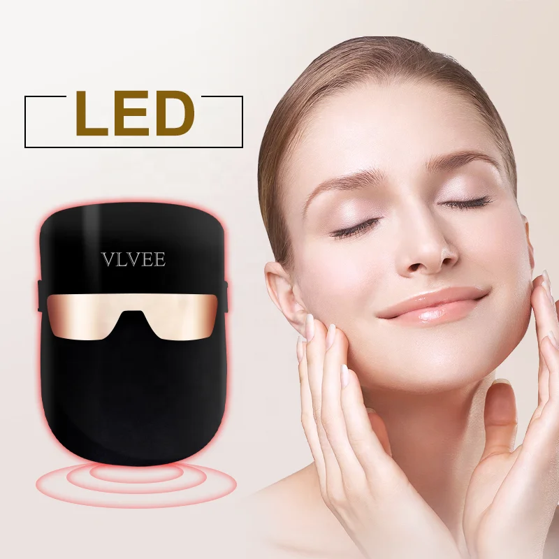 Professional High Beauty 3 Colors LED Mask Face Photon Light Skin Rejuvenation Light Facial Care Instrument Beauty equipment