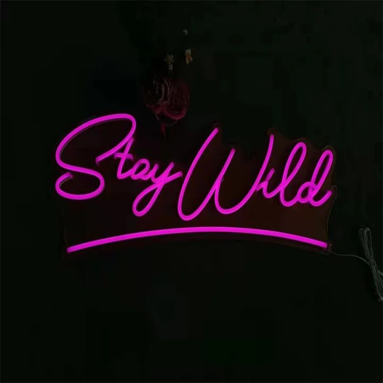 
Manufacture High Quality silicone 6 x 12 better together letters acrylic led custom neon sign 