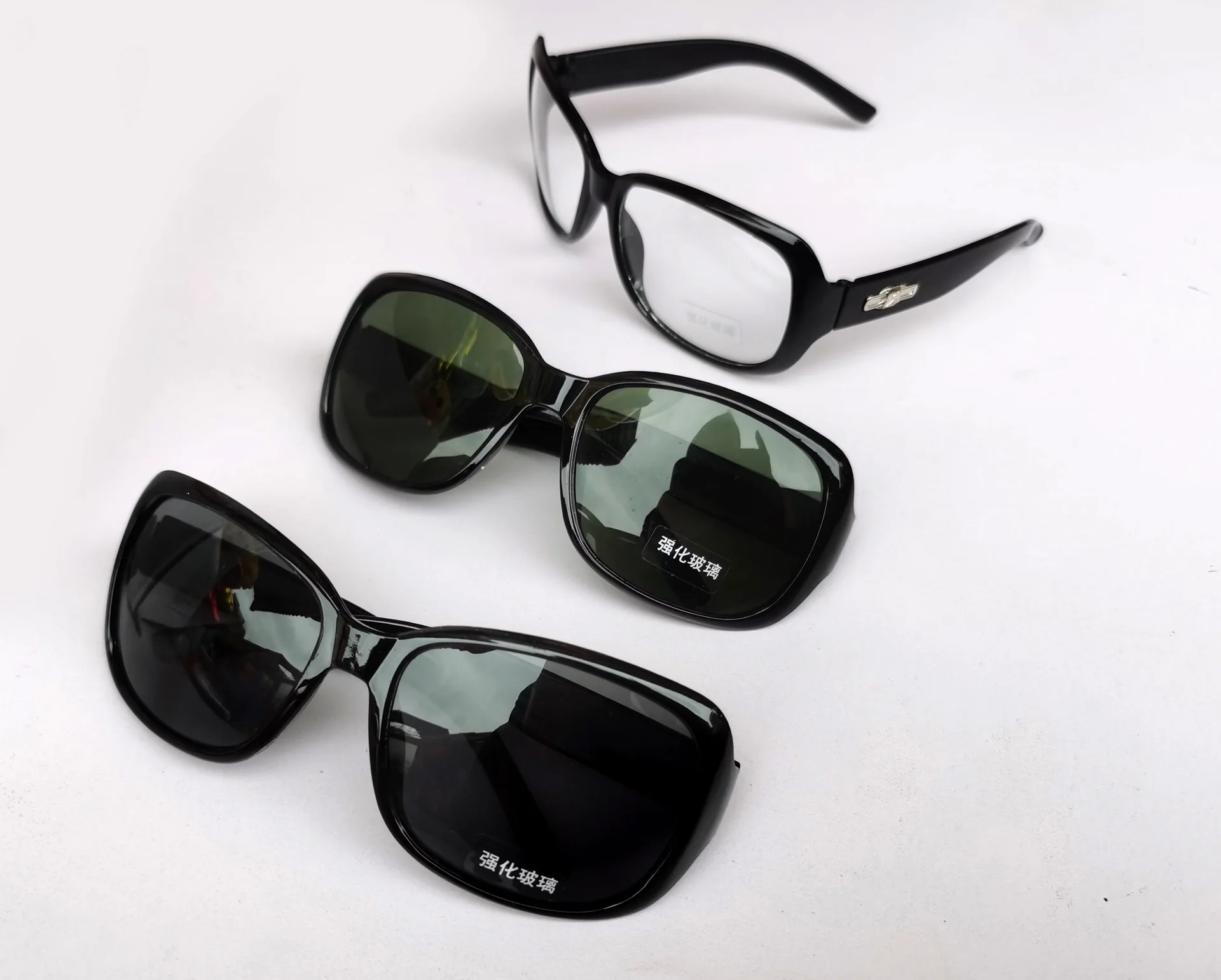 Shades Oversized Fashion Oversize Designer Glass Lenses Square European Style Sunglasses 2022