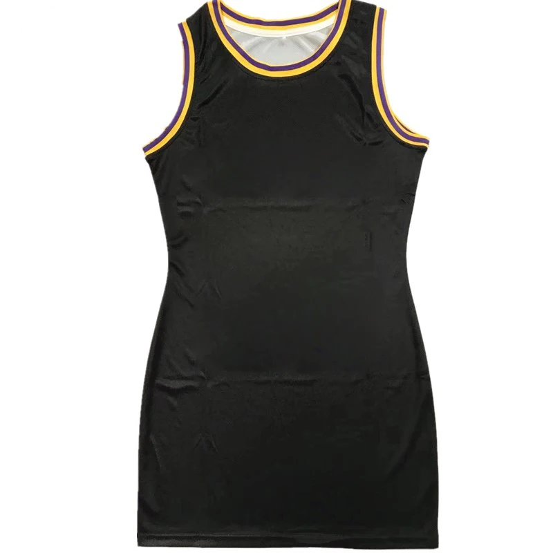 Women Summer Clothes Custom American Basketball Teams Jersey Womens Slim-fitting Sports Jersey Dress