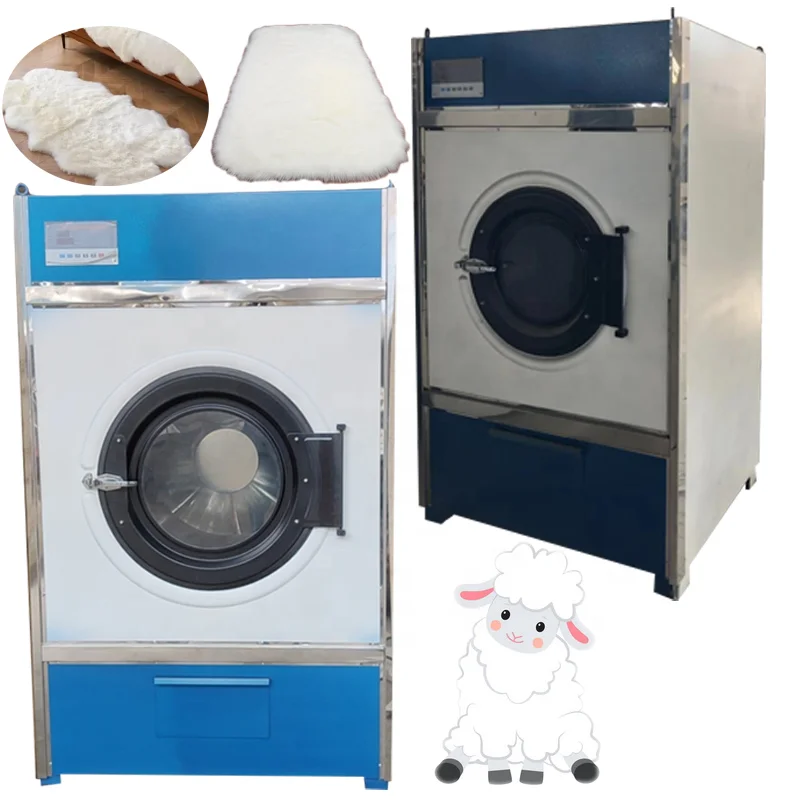 Industrial Fabric Rotary Drum Dryer Washing Machine and Clothes Dryer Price
