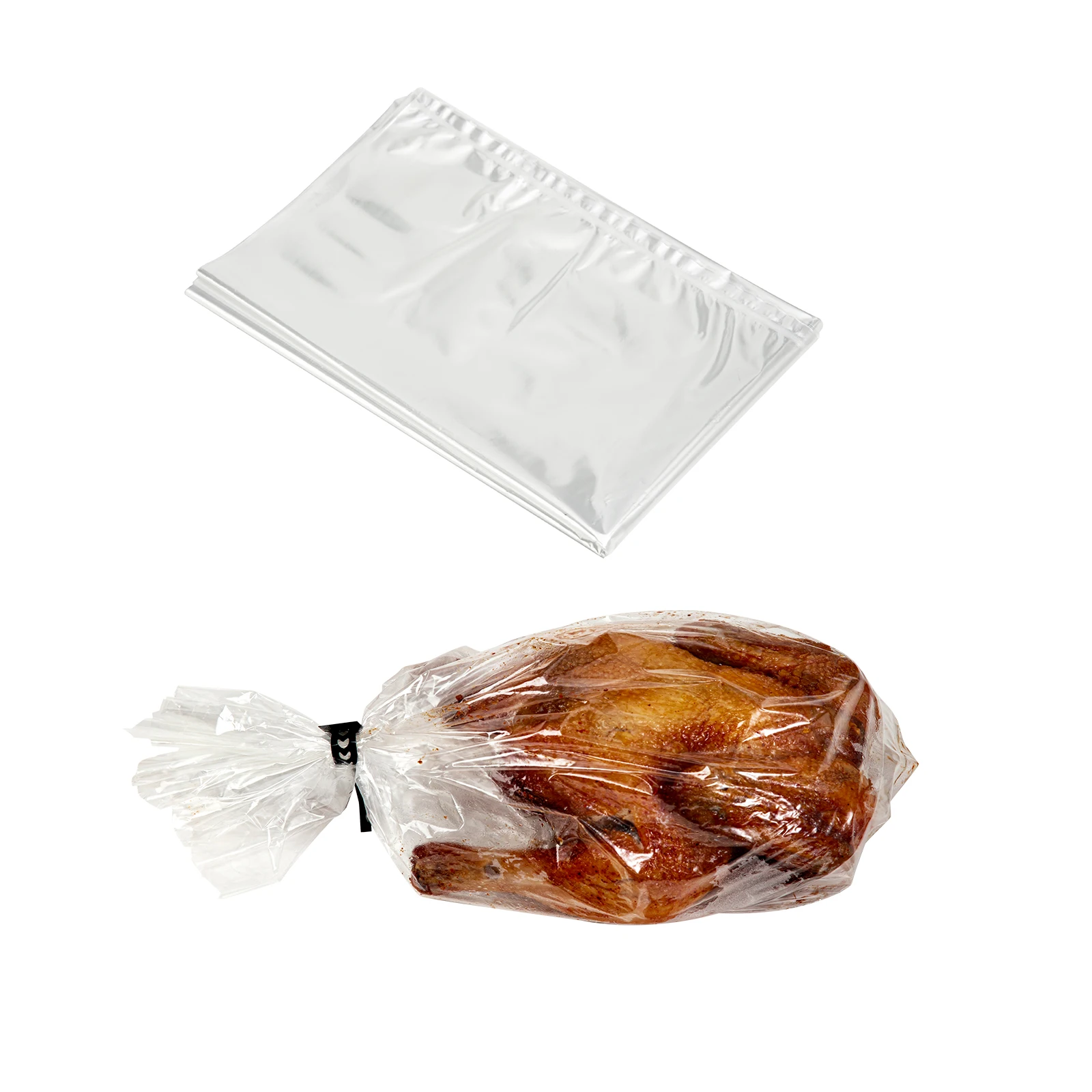 food grade no smells  Heat Resistance Plastic Chicken meat Oven Bag PET Nylon Rolls Roasting Oven turkey pouch