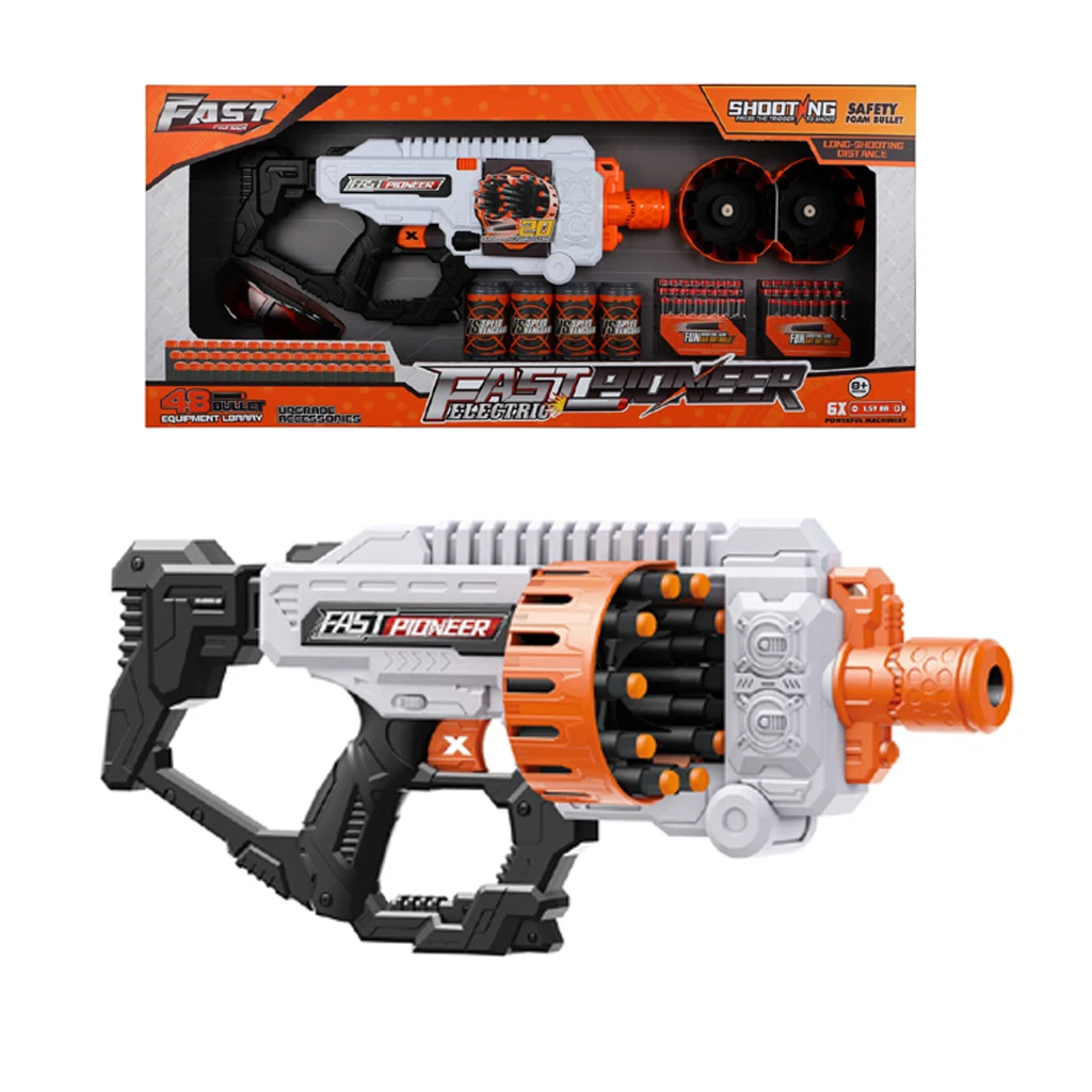 gun toy for children soft bullet toy gun with voice premium quality non-toxic materials