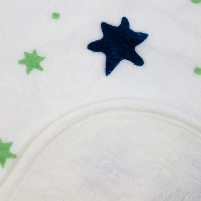 RTS safe warm attractive pattern monthy milestone blanket, supersoft for baby skin