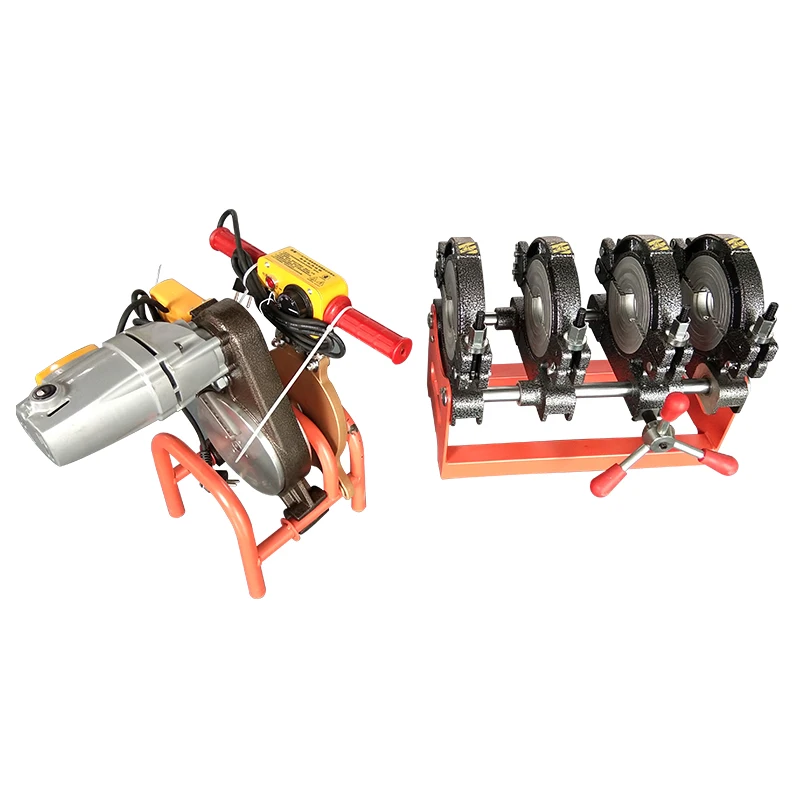 Hand Pipe Plastic Polyethylene Manual Butt Fusion Welding Machine 63-160mm factory price For Sale