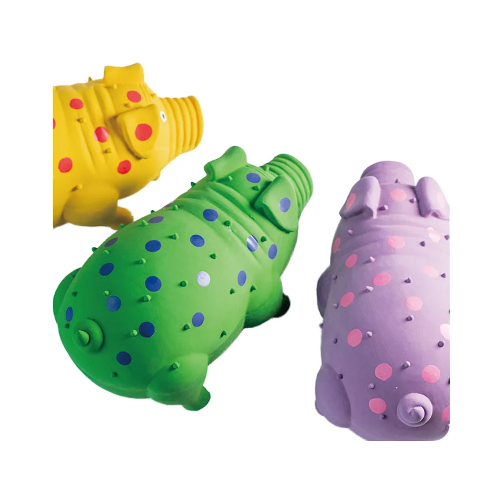Латексная игрушка в горошек