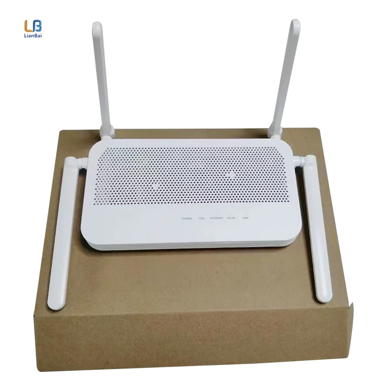 Factory Price hw Eg8247w5 Dual Band Catv Ont Onu Gpon Onu 4ge+1usb+1tel+catv+2.4g&5g