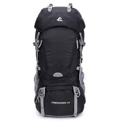Mountain Backpacks Rain Cover Rucksack Outdoor Trekking Travel 60L Waterproof  climbing backpack