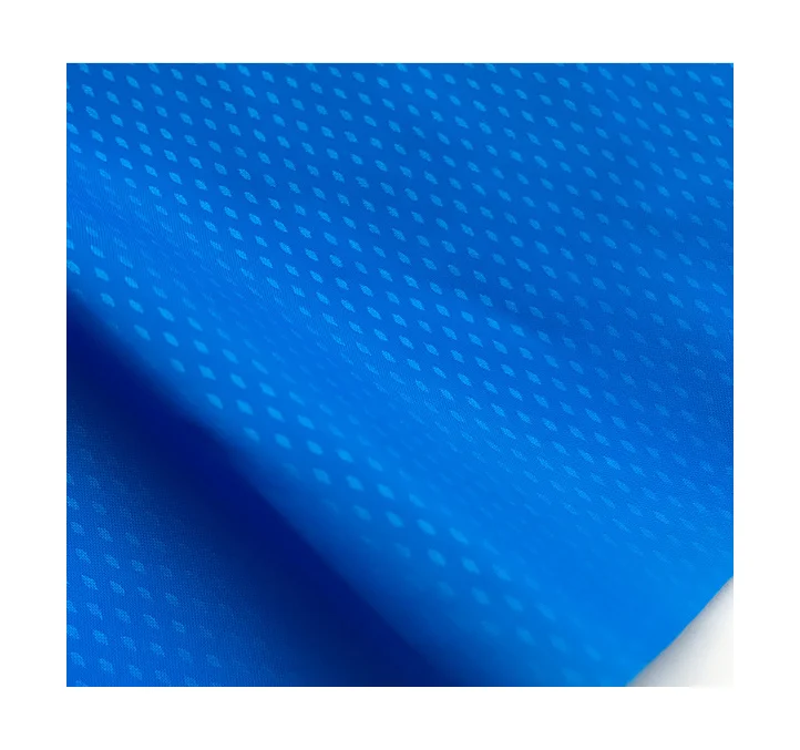 Factory Direct Sales Polyester Spinning imitation memory concave convex three dimensional embossing clothing fabric