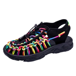 Tidal cool drag braided stream tracing shoes 39-46  High Quality Running Shoes for Men Cool Tennis Shoes Men S Fashion Sneakers