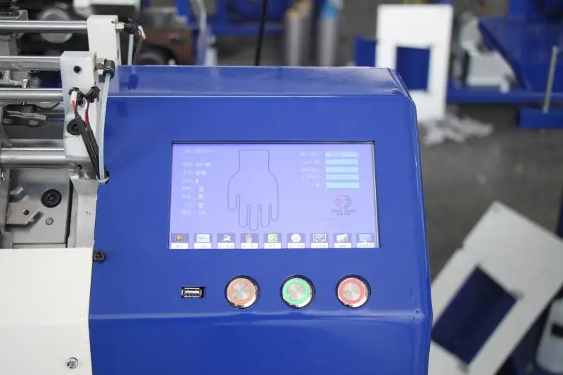 Новый тип высокоскоростной интеллектуальной вязальной машины для перчаток 15 г