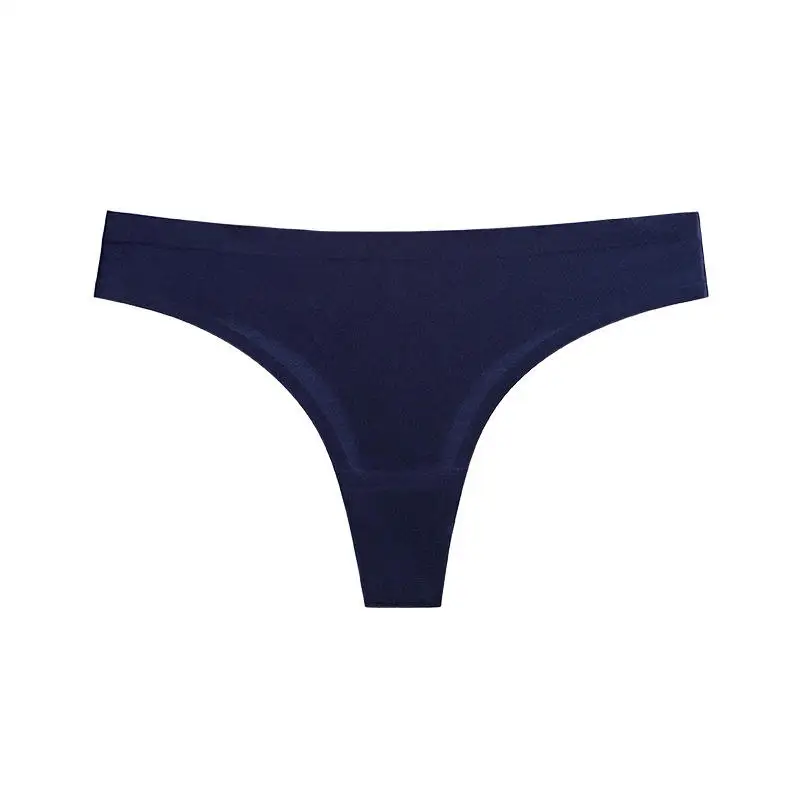 Manufacturer Wholesale High Leg Openning Sexy Underwear Women Tummy Control Thong Seamless Panties