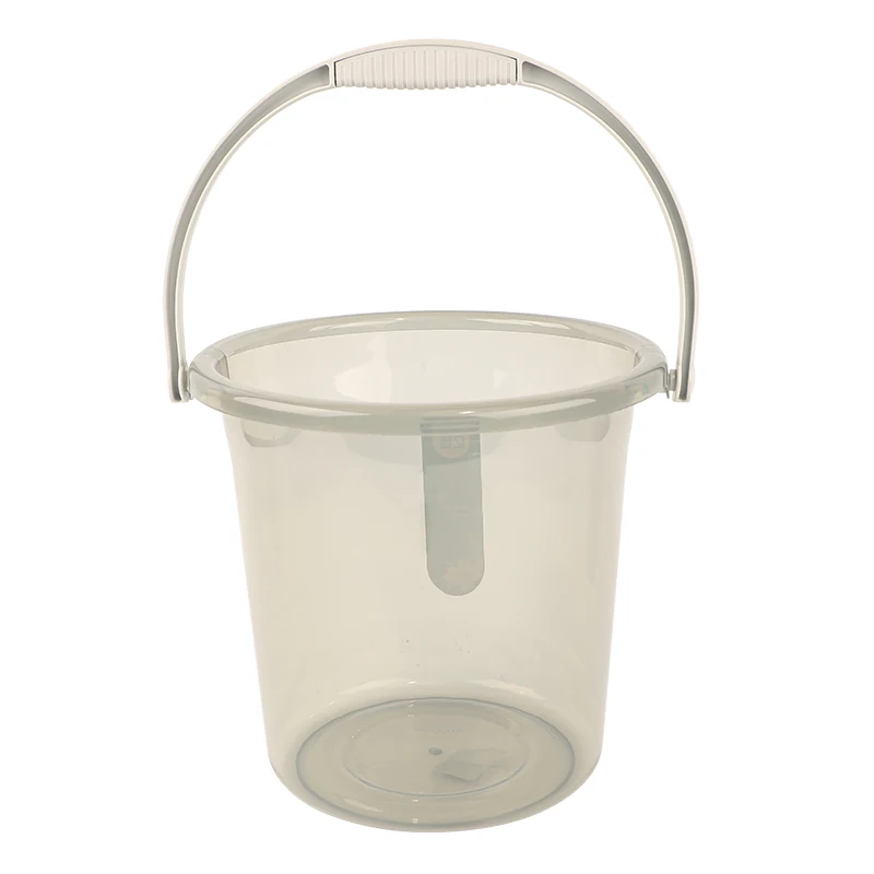 Circular transparent plastic tote bucket large capacity colored laundry bucket student dormitory foot soaking bucket
