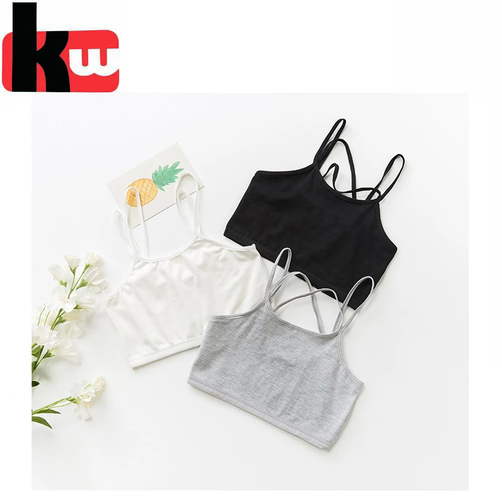 
China manufacturer, girls camisole, teen lingerie, kids bras,top 