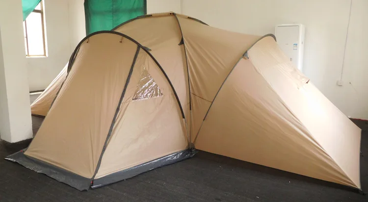  Best Prices High Quality Family Outdoor Camping 3 Rooms Tent For 6