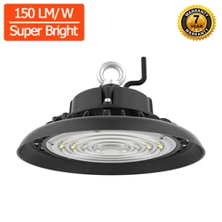 IP65 Industry 150lm/w 190lm/w IP65 High Bay 200W LED Warehouse New Design 240W 100W 150W UFO LED High Bay Light 150W
