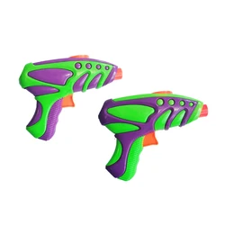 Eco-friendly Kids Outdoor Toy Soft Bullet Gun Air Blast Flying Saucer Classic Gun Toy