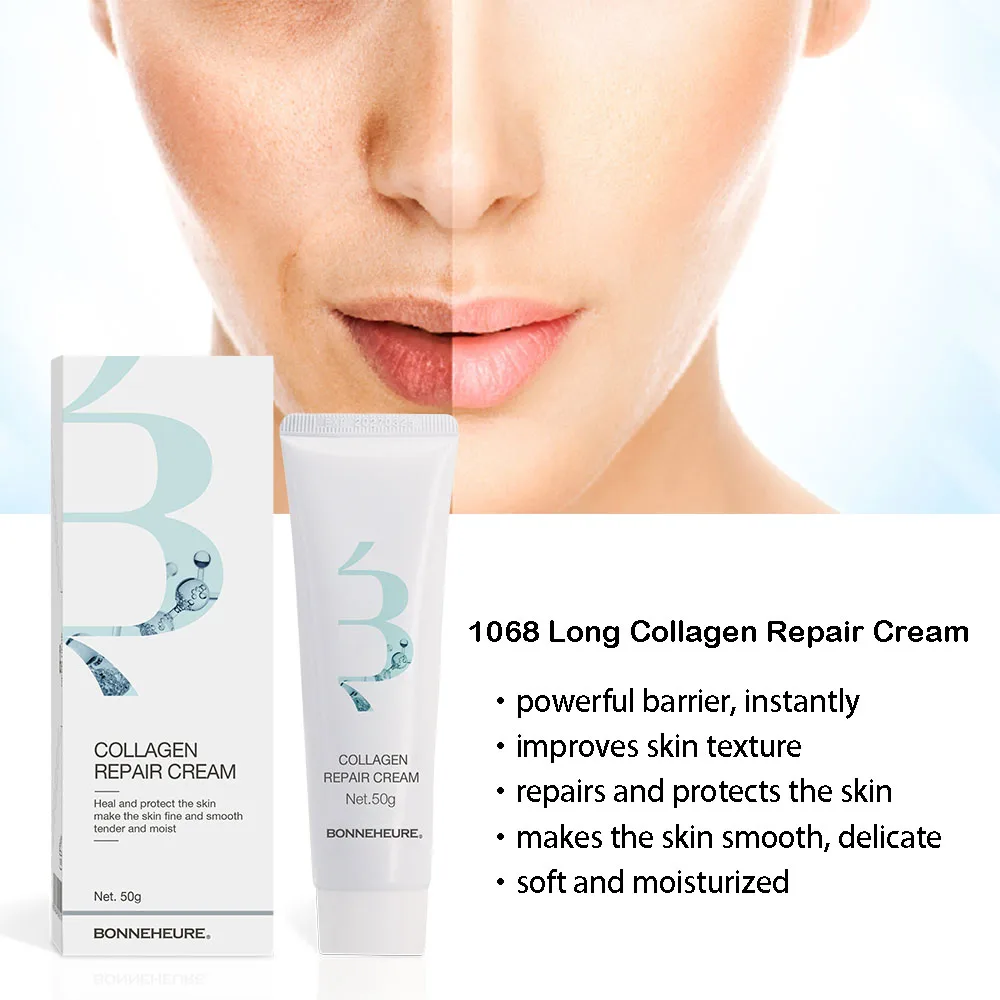 Face Skin Whitening Cream Tube Beauty Anti Aging Skin Whitening Moisturizing Collagen Skincare Face Repair Cream